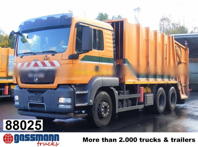 MAN TGS 26.400 6X4 BL, Haller x2c - Xe tải chở rác: hình 1 MAN TGS 26.400 6X4 BL, Haller x2c - Xe tải chở rác: hình 1