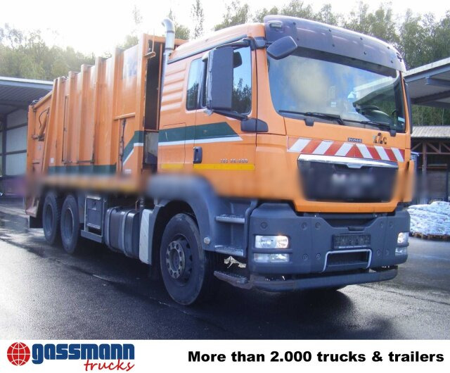 MAN TGS 26.400 6X4 BL, Haller x2c - Xe tải chở rác: hình 2 MAN TGS 26.400 6X4 BL, Haller x2c - Xe tải chở rác: hình 2