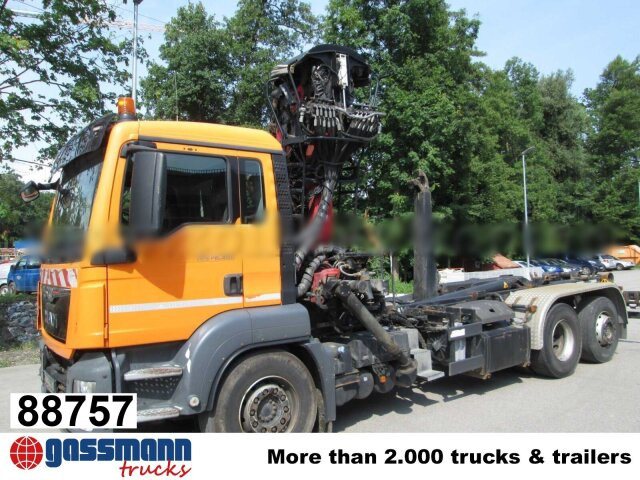 MAN TGS 26.400 6x2-4 BL, Lenk-/Liftachse, Kran - Xe tải nâng móc, Xe cẩu tự hành: hình 1 MAN TGS 26.400 6x2-4 BL, Lenk-/Liftachse, Kran - Xe tải nâng móc, Xe cẩu tự hành: hình 1
