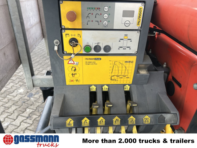 Xe tải thùng lửng/ Phẳng, Xe cẩu tự hành MAN TGS 26.400 6x2-4 LL, Navi, Lenk-/Liftachse,: hình 14