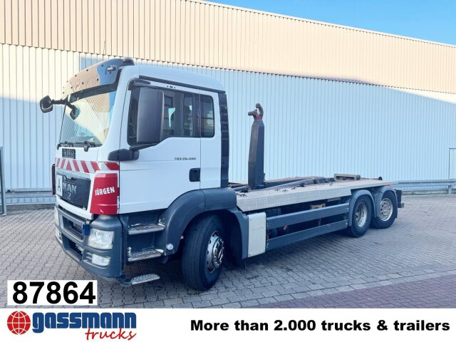 MAN TGS 26.480 6x2-4 BL, Lenk-Liftachse, VDL - Xe tải nâng móc: hình 1 MAN TGS 26.480 6x2-4 BL, Lenk-Liftachse, VDL - Xe tải nâng móc: hình 1
