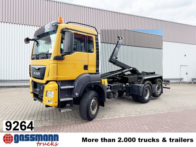 MAN TGS 26.510 6x4-4 BL, PriTrader, Lenk-/Liftachse - Xe tải nâng móc: hình 1 MAN TGS 26.510 6x4-4 BL, PriTrader, Lenk-/Liftachse - Xe tải nâng móc: hình 1
