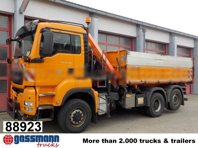 MAN TGS 28.400 6X4-4 BL, EEV, Lenk-/Lift, - Xe ben, Xe cẩu tự hành: hình 1 MAN TGS 28.400 6X4-4 BL, EEV, Lenk-/Lift, - Xe ben, Xe cẩu tự hành: hình 1