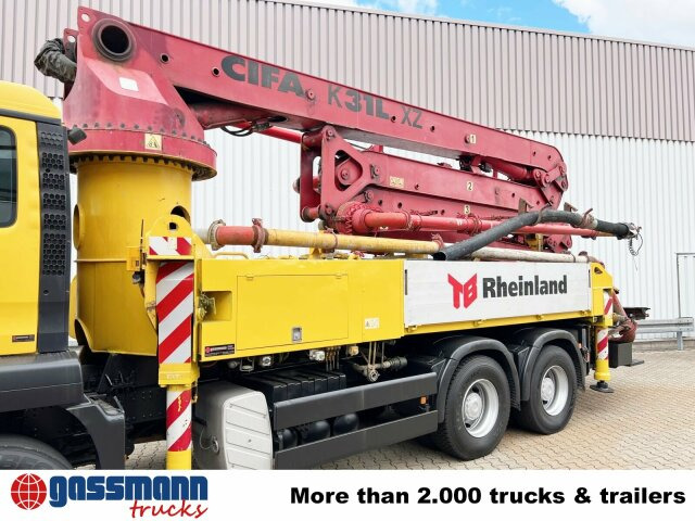 MAN TGS 33.440 6X4 BB, Betonpumpe CIFA K31L XZ, 31m - Xe bơm bê tông: hình 2 MAN TGS 33.440 6X4 BB, Betonpumpe CIFA K31L XZ, 31m - Xe bơm bê tông: hình 2