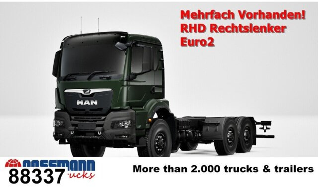 MAN TGS 33.440 6x6 BB CH RHD, Euro2, Rechtslenker, - Xe tải khung gầm: hình 1 MAN TGS 33.440 6x6 BB CH RHD, Euro2, Rechtslenker, - Xe tải khung gầm: hình 1