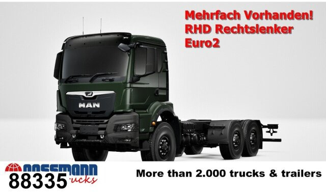 MAN TGS 33.440 6x6 BB CH RHD, Euro2, Rechtslenker, - Xe tải khung gầm: hình 1 MAN TGS 33.440 6x6 BB CH RHD, Euro2, Rechtslenker, - Xe tải khung gầm: hình 1