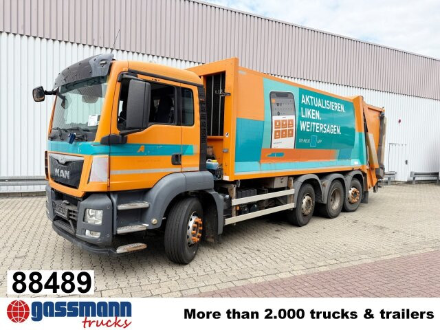MAN TGS 35.360 8x2-6 BL, 2x Lenkachse, Zöller - Xe tải chở rác: hình 1 MAN TGS 35.360 8x2-6 BL, 2x Lenkachse, Zöller - Xe tải chở rác: hình 1