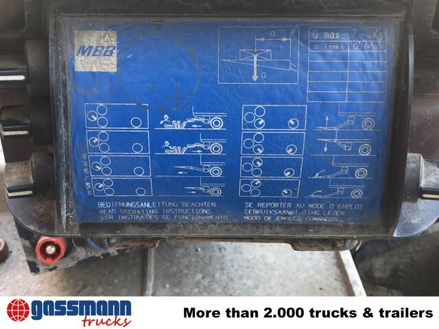 MBB 1500KUZF Ladebordwand unterfaltbar, 1,5t - Nâng đuôi: hình 4 MBB 1500KUZF Ladebordwand unterfaltbar, 1,5t - Nâng đuôi: hình 4