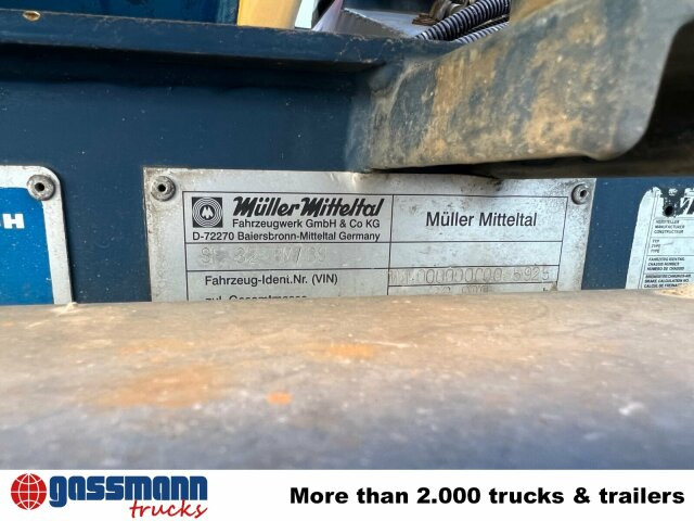 MÜLLER MITTELTAL SF 32 BM/BS mit LIEBHERR - Sơ mi rơ moóc trộn bê tông: hình 3 MÜLLER MITTELTAL SF 32 BM/BS mit LIEBHERR - Sơ mi rơ moóc trộn bê tông: hình 3