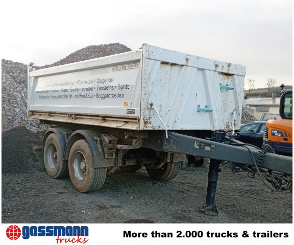 Meiller MZDA 18/21, Stahlbordwände, ca. 11m³ - Rơ moóc ben: hình 2 Meiller MZDA 18/21, Stahlbordwände, ca. 11m³ - Rơ moóc ben: hình 2