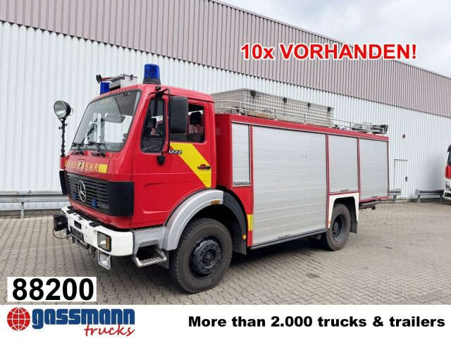 Mercedes-Benz 1222 AF 4x4, Rüstwagen RW 2, Seilwinde - Xe tải cứu hỏa: hình 1 Mercedes-Benz 1222 AF 4x4, Rüstwagen RW 2, Seilwinde - Xe tải cứu hỏa: hình 1