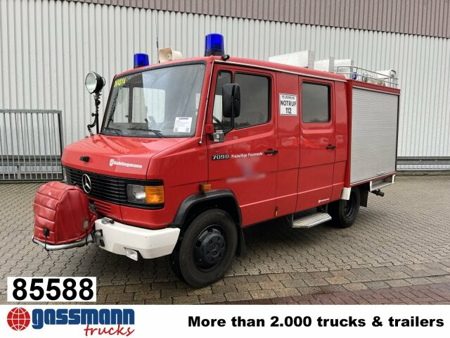Mercedes-Benz 709 D 4x2 Doka, LF 8 - Xe tải cứu hỏa: hình 1 Mercedes-Benz 709 D 4x2 Doka, LF 8 - Xe tải cứu hỏa: hình 1