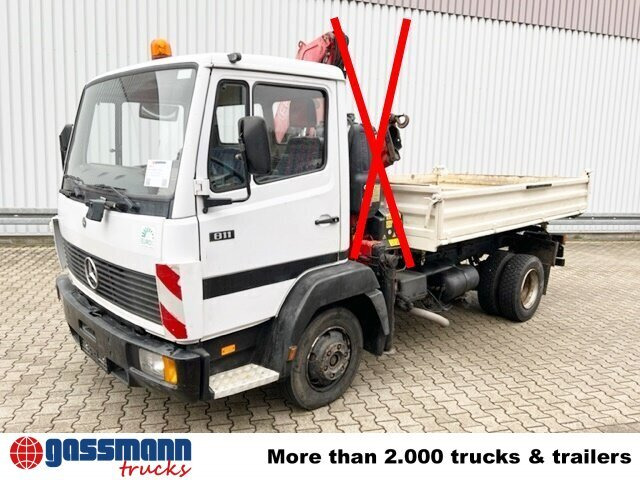 Xe ben Mercedes-Benz 811 K 4x2: hình 8