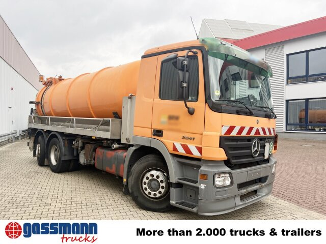 Xe quét đường Mercedes-Benz Actros 2541 L 6x2, Lenkachse, Küller Saug- und: hình 8