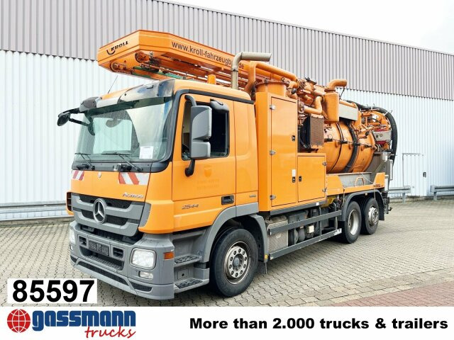Mercedes-Benz Actros 2544 L 6x2, Lenkachse, Kroll - Xe quét đường: hình 1 Mercedes-Benz Actros 2544 L 6x2, Lenkachse, Kroll - Xe quét đường: hình 1