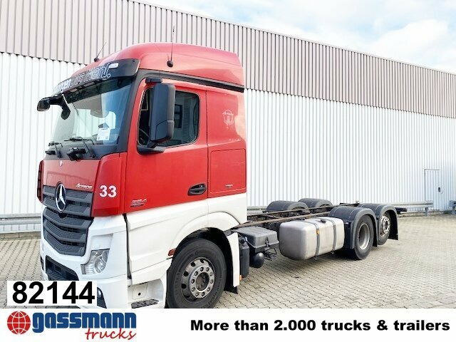 Mercedes-Benz Actros 2545 L 6x2, StreamSpace, Liftachse, - Xe tải khung gầm: hình 1 Mercedes-Benz Actros 2545 L 6x2, StreamSpace, Liftachse, - Xe tải khung gầm: hình 1