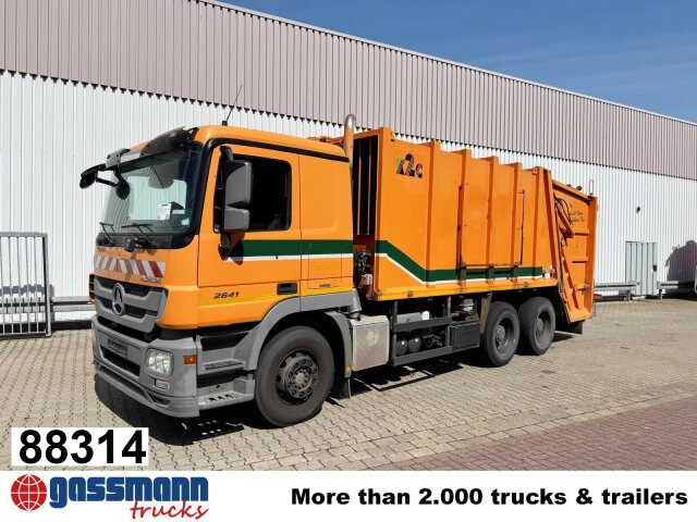 Mercedes-Benz Actros 2641/48 L 6x4, Haller M21X2C, Zöller - Xe tải chở rác: hình 1 Mercedes-Benz Actros 2641/48 L 6x4, Haller M21X2C, Zöller - Xe tải chở rác: hình 1