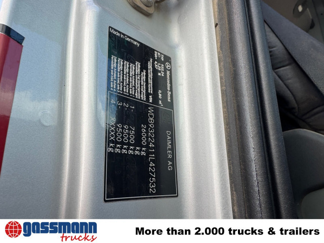 Xe tải khung gầm Mercedes-Benz Actros 2648 LK 6x4, Retarder, Bi-Xenon: hình 6