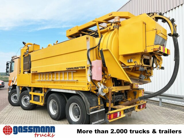 Mercedes-Benz Actros 3243 K 8x4/4, Müller Saug- und - Xe quét đường: hình 2 Mercedes-Benz Actros 3243 K 8x4/4, Müller Saug- und - Xe quét đường: hình 2