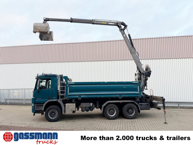 Mercedes-Benz Actros 3348 K 6x4, beidseitig Bormatik, Heckkran - Xe ben, Xe cẩu tự hành: hình 2 Mercedes-Benz Actros 3348 K 6x4, beidseitig Bormatik, Heckkran - Xe ben, Xe cẩu tự hành: hình 2