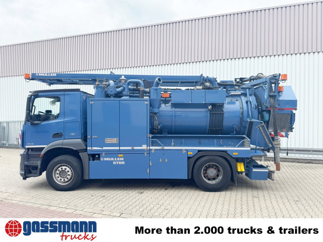 Mercedes-Benz Arocs 1843 L 4x2, Müller Canalmaster ca. 8m³, - Xe quét đường: hình 5 Mercedes-Benz Arocs 1843 L 4x2, Müller Canalmaster ca. 8m³, - Xe quét đường: hình 5