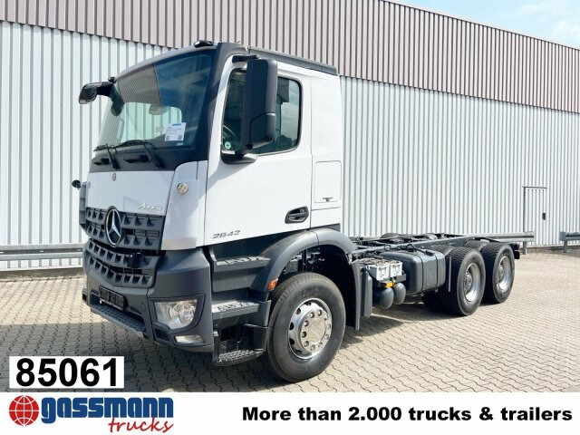 Mercedes-Benz Arocs 2642/45 K 6x4, Retarder, Motorabtrieb - Xe tải khung gầm: hình 1 Mercedes-Benz Arocs 2642/45 K 6x4, Retarder, Motorabtrieb - Xe tải khung gầm: hình 1