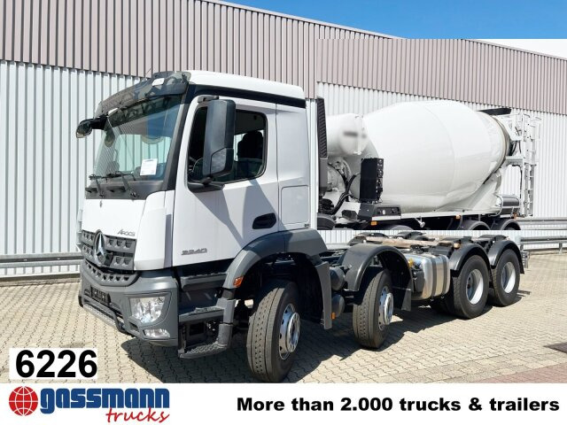 Mercedes-Benz Arocs 3240 8x4, 9/10m³ Mischer - Xe trộn bê tông: hình 1 Mercedes-Benz Arocs 3240 8x4, 9/10m³ Mischer - Xe trộn bê tông: hình 1