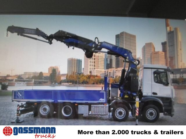 Mercedes-Benz Arocs 3245 L 8x2/6, Kran Fassi F 545 RA 2.26 XE, - Xe tải thùng lửng/ Phẳng, Xe cẩu tự hành: hình 2 Mercedes-Benz Arocs 3245 L 8x2/6, Kran Fassi F 545 RA 2.26 XE, - Xe tải thùng lửng/ Phẳng, Xe cẩu tự hành: hình 2
