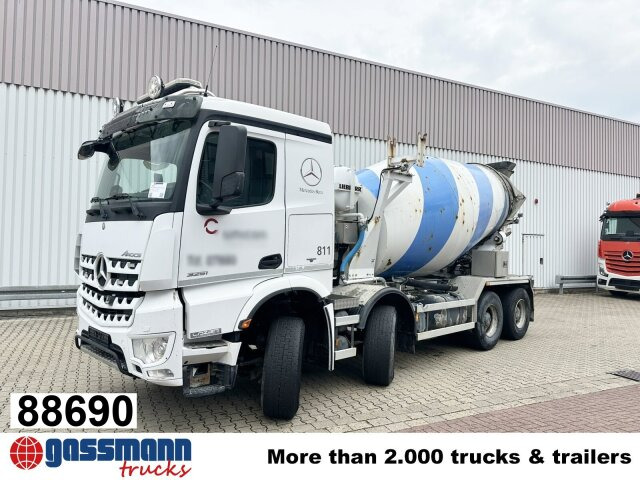 Mercedes-Benz Arocs 3251 8x4/4, Betonmischer Liebherr ca. 9m³ - Xe trộn bê tông: hình 1 Mercedes-Benz Arocs 3251 8x4/4, Betonmischer Liebherr ca. 9m³ - Xe trộn bê tông: hình 1