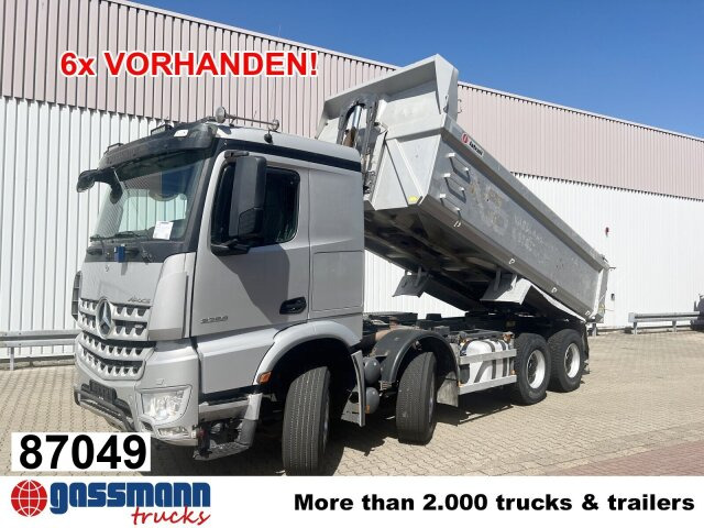 Mercedes-Benz Arocs 3251 LK 8x4/4, Retarder, Stahlmulde ca. - Xe ben đổ: hình 1 Mercedes-Benz Arocs 3251 LK 8x4/4, Retarder, Stahlmulde ca. - Xe ben đổ: hình 1