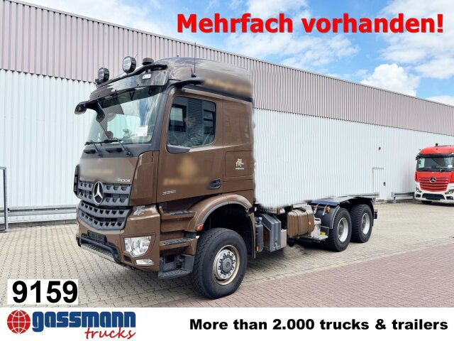 Mercedes-Benz Arocs 3351 LS 6x6, Grounder, MirrorCam, Navi - Xe tải khung gầm: hình 1 Mercedes-Benz Arocs 3351 LS 6x6, Grounder, MirrorCam, Navi - Xe tải khung gầm: hình 1