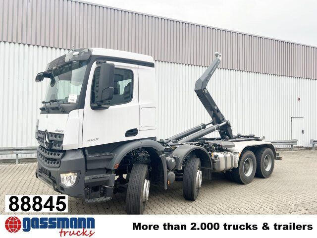 Mercedes-Benz Arocs 4142/48 8x4/4, Grounder, Meiller RS26 - Xe tải nâng móc: hình 1 Mercedes-Benz Arocs 4142/48 8x4/4, Grounder, Meiller RS26 - Xe tải nâng móc: hình 1