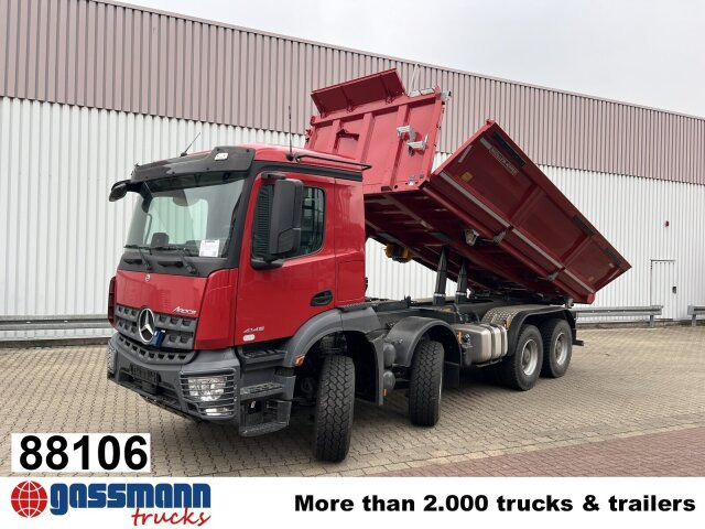 Mercedes-Benz Arocs 4146 K 8x4/4, Grounder, Multimedia - Xe ben: hình 1 Mercedes-Benz Arocs 4146 K 8x4/4, Grounder, Multimedia - Xe ben: hình 1