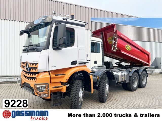 Mercedes-Benz Arocs 4151 AK 8x8/4, Grounder, Meiller - Xe ben đổ: hình 1 Mercedes-Benz Arocs 4151 AK 8x8/4, Grounder, Meiller - Xe ben đổ: hình 1