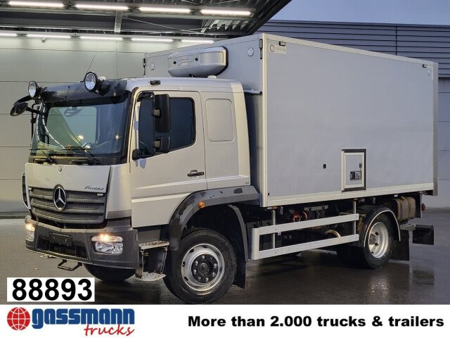 Mercedes-Benz Atego 1330 4x4, Iso-Koffer mit Heizung und LBW - Xe tải hộp: hình 1 Mercedes-Benz Atego 1330 4x4, Iso-Koffer mit Heizung und LBW - Xe tải hộp: hình 1