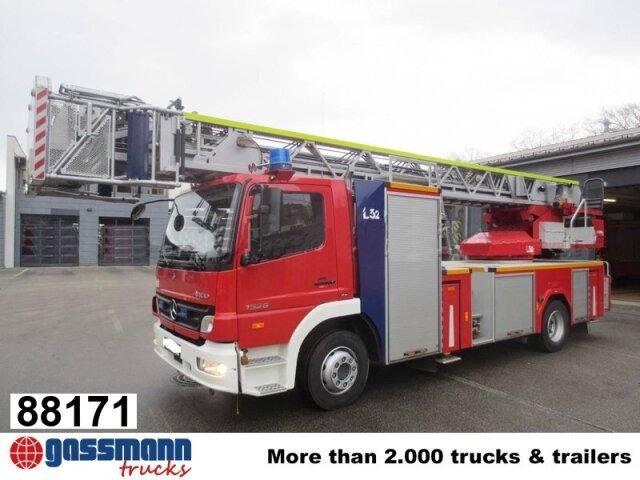 Mercedes-Benz Atego 1528F 4x2 Metz L32CAN Feuerwehr Drehleiter - Xe cứu thương: hình 1 Mercedes-Benz Atego 1528F 4x2 Metz L32CAN Feuerwehr Drehleiter - Xe cứu thương: hình 1