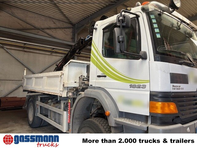 Mercedes-Benz Atego 1823AK 4x4, Kran HIAB, Bordmatik - Xe ben, Xe cẩu tự hành: hình 5 Mercedes-Benz Atego 1823AK 4x4, Kran HIAB, Bordmatik - Xe ben, Xe cẩu tự hành: hình 5