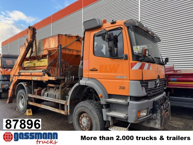 Mercedes-Benz Atego 1828 4x4, Tele-Absetzer, - Xe tải chở thùng nhỏ: hình 1 Mercedes-Benz Atego 1828 4x4, Tele-Absetzer, - Xe tải chở thùng nhỏ: hình 1