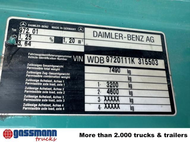 Mercedes-Benz Atego 815 K 4x2, 2x AHK - Xe ben: hình 3 Mercedes-Benz Atego 815 K 4x2, 2x AHK - Xe ben: hình 3