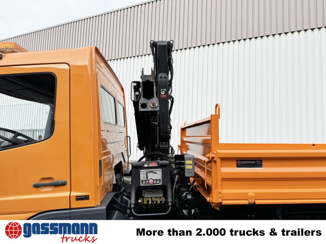 Mercedes-Benz Atego 815 K 4x2 mit Kran Hiab 055 B-1 CL - Xe ben, Xe cẩu tự hành: hình 2 Mercedes-Benz Atego 815 K 4x2 mit Kran Hiab 055 B-1 CL - Xe ben, Xe cẩu tự hành: hình 2