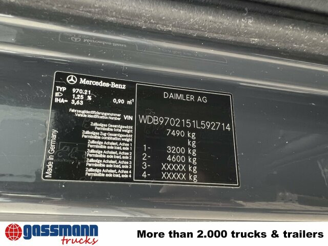 Mercedes-Benz Atego 816 L 4x2 mit LBW, 4x Vorhanden! - Xe tải hộp: hình 2 Mercedes-Benz Atego 816 L 4x2 mit LBW, 4x Vorhanden! - Xe tải hộp: hình 2