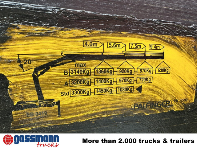 Mercedes-Benz Atego 818 K 4x2 mit Kran Palfinger PK 6500, 2x - Xe ben, Xe cẩu tự hành: hình 2 Mercedes-Benz Atego 818 K 4x2 mit Kran Palfinger PK 6500, 2x - Xe ben, Xe cẩu tự hành: hình 2