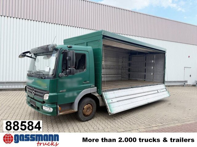 Mercedes-Benz Atego 818 L 4x2, Getränkekoffer, 2x AHK - Xe tải hộp: hình 1 Mercedes-Benz Atego 818 L 4x2, Getränkekoffer, 2x AHK - Xe tải hộp: hình 1
