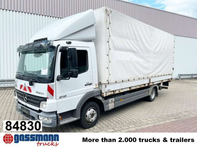 Mercedes-Benz Atego 818 L 4x2 mit LBW BÄR - Xe tải thùng lửng/ Phẳng: hình 1 Mercedes-Benz Atego 818 L 4x2 mit LBW BÄR - Xe tải thùng lửng/ Phẳng: hình 1