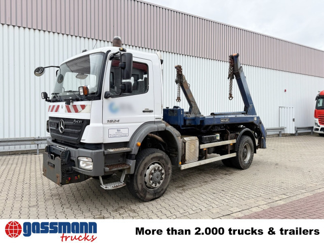 Xe tải chở thùng nhỏ Mercedes-Benz Axor 1824 AK 4x4, Tele-Absetzer,: hình 8