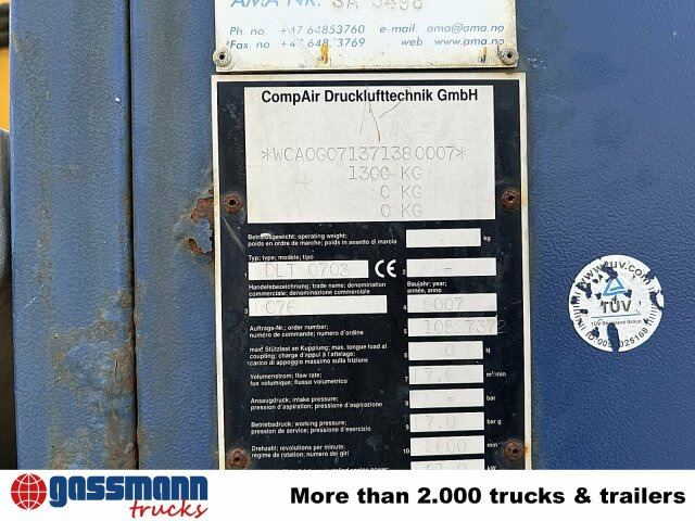 Mercedes-Benz Axor 1824 K 4x2, AMV Hubsteiger + Kompressor, - Nền bục trên không gắn trên xe tải: hình 2 Mercedes-Benz Axor 1824 K 4x2, AMV Hubsteiger + Kompressor, - Nền bục trên không gắn trên xe tải: hình 2