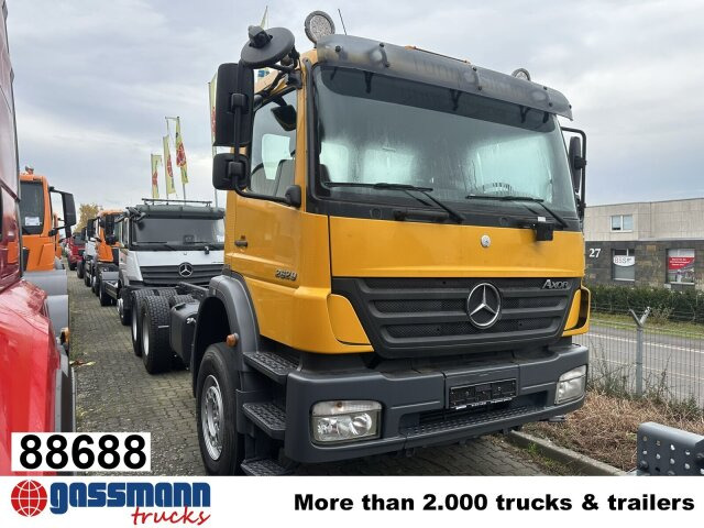 Mercedes-Benz Axor 2629 K 6x4, PTO, Steel, Manual, 6-Zylinder - Xe tải khung gầm: hình 1 Mercedes-Benz Axor 2629 K 6x4, PTO, Steel, Manual, 6-Zylinder - Xe tải khung gầm: hình 1