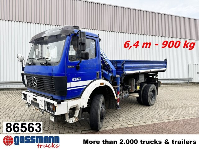 Mercedes-Benz SK 1922 AK 4x4 mit Kran Atlas AK 60.1, EX-THW! - Xe ben, Xe cẩu tự hành: hình 1 Mercedes-Benz SK 1922 AK 4x4 mit Kran Atlas AK 60.1, EX-THW! - Xe ben, Xe cẩu tự hành: hình 1