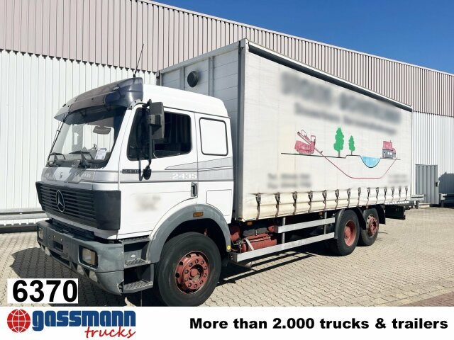 Mercedes-Benz SK 2435 L 6x2, V8 - Xe tải thùng lửng/ Phẳng: hình 1 Mercedes-Benz SK 2435 L 6x2, V8 - Xe tải thùng lửng/ Phẳng: hình 1
