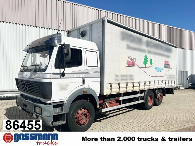 Mercedes-Benz SK 2435 L 6x2, V8, Spülbohrwagen - Xe tải hộp: hình 1 Mercedes-Benz SK 2435 L 6x2, V8, Spülbohrwagen - Xe tải hộp: hình 1